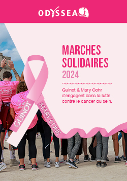 Marches Solidaires Odysséa : Guinot s'engage dans la lutte contre le cancer du sein